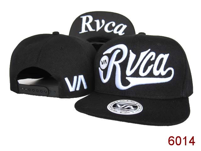 Rvca Black Snapback Hat SG 4